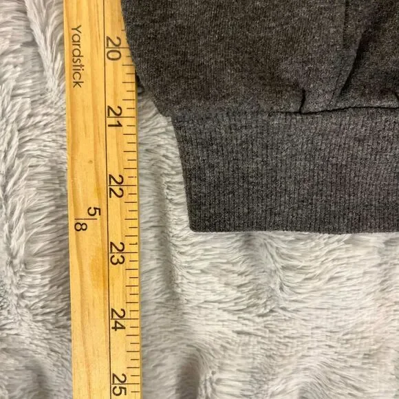 Champion Joggers Boys M Gray Fleece Sweatpants Cuffed Logo Athletic Casual Pants - Picture 6 of 7